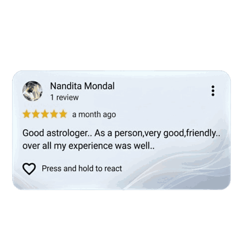 Google রিভিউ — Nandita Mondal, MyAstrology