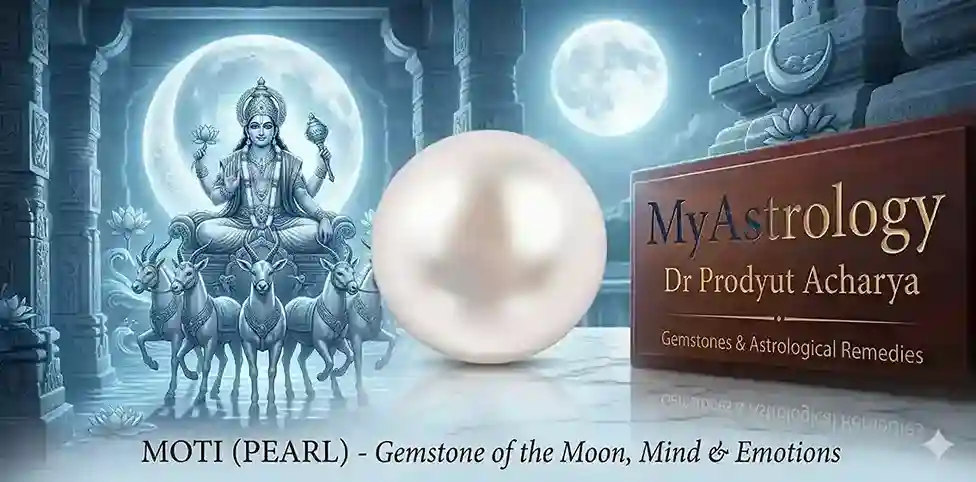 মুক্তা মতি রত্ন Natural Pearl Moon Graha Benefits Vedic Jyotish