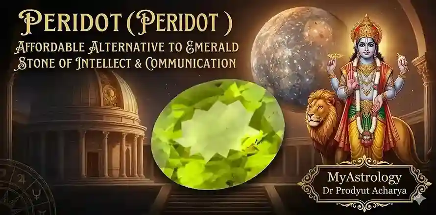 পেরিডট উপরত্ন Peridot Mercury Budha Upa Ratna Vedic Astrology