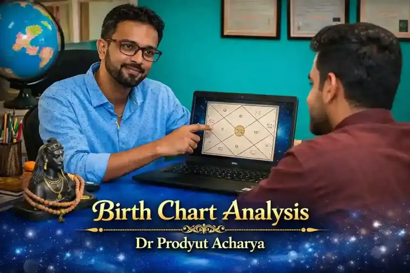 জন্মকুণ্ডলী বিচার ও হস্তরেখা — Vedic Astrology Birth Chart, Dr. Prodyut Acharya